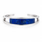 Lapis Lazuli bracelet in sterling silver, style B1969 - view 3