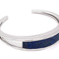 Lapis Lazuli bracelet in sterling silver, style B1969 - view 4