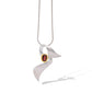 Amethyst and Blue Topaz pendant in sterling silver, style P5226 - view 5