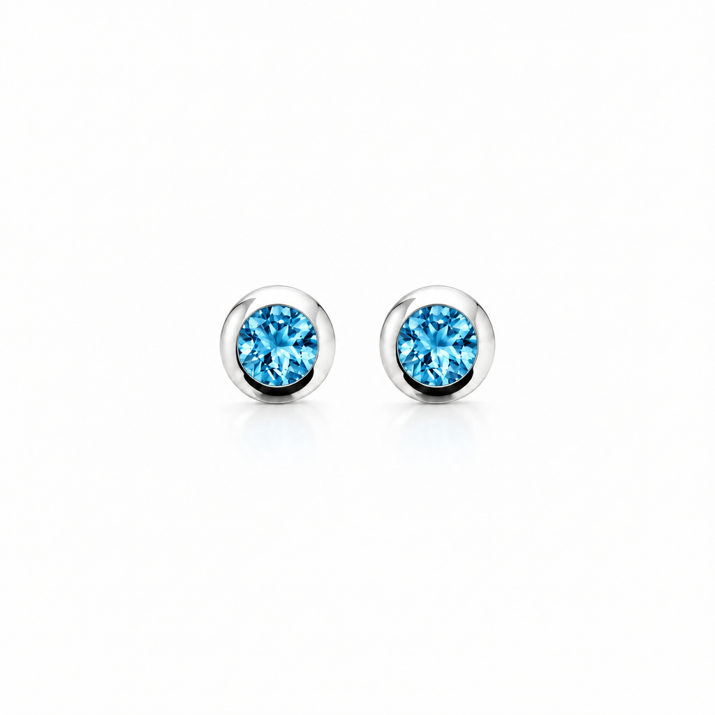 Gemstone Earrings in 925 Sterling Silver | E4110 - view 8