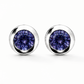 Gemstone Earrings in 925 Sterling Silver | E4110 - view 10
