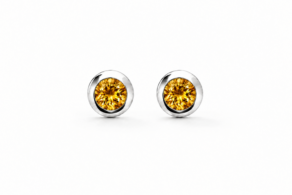 Gemstone Earrings in 925 Sterling Silver | E4110 - view 12