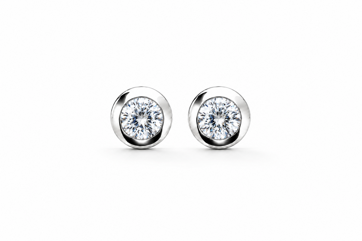 Gemstone Earrings in 925 Sterling Silver | E4110 - view 9