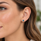 Gemstone Earrings in 925 Sterling Silver | E4110