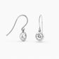 Amethyst and Iolite earrings in sterling silver, style E4113 - view 6
