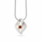 Amethyst and Blue Topaz pendant in sterling silver, style P7318 - view 5