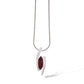 Amethyst and Sky Blue Topaz pendant in sterling silver, style P4486 - view 3