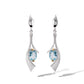 Artistic Gemstone Earring E8438 - E8438 Sky Blue Topaz - Earring