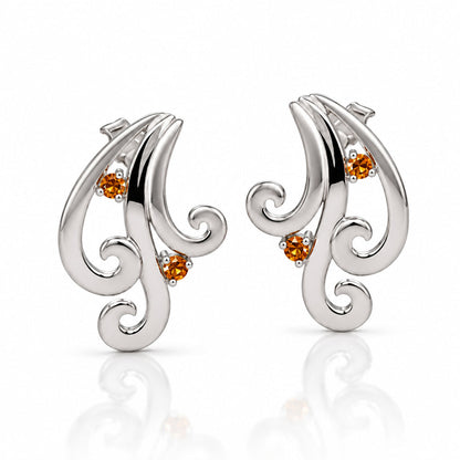 The Wind & Sea Earrings in 925 Sterling Silver | E7809
