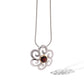 Amethyst and Blue Topaz pendant in sterling silver, style P6494 - view 2