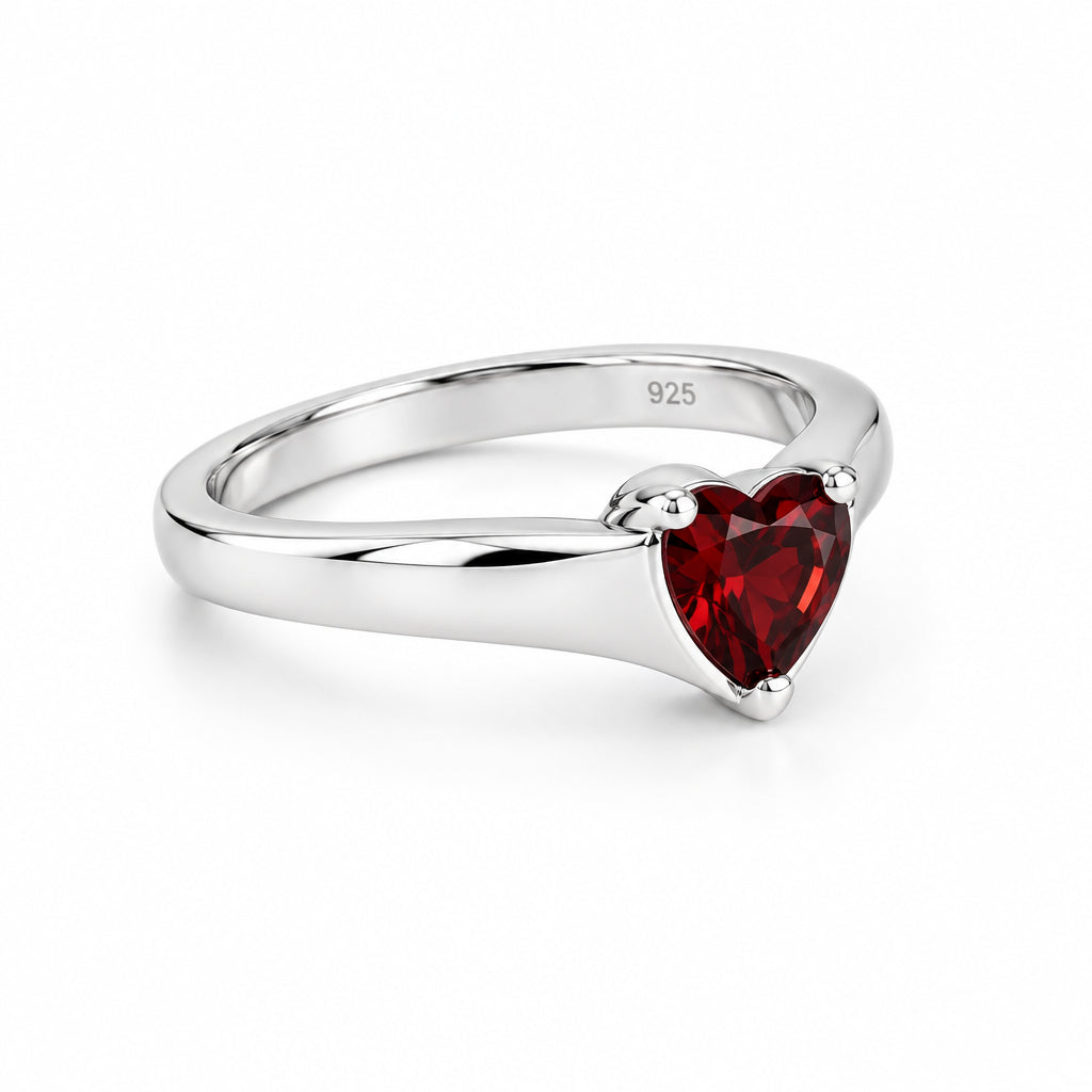 Amethyst and Blue Topaz ring in sterling silver, style R6977 - view 3