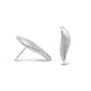 Sterling silver earrings, style E2897 - view 2