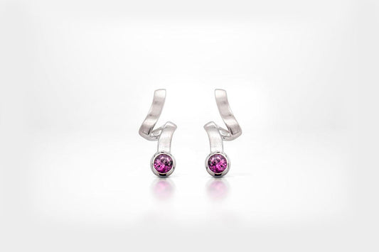 E4619 ARTSY GEMSTONE EARRINGS