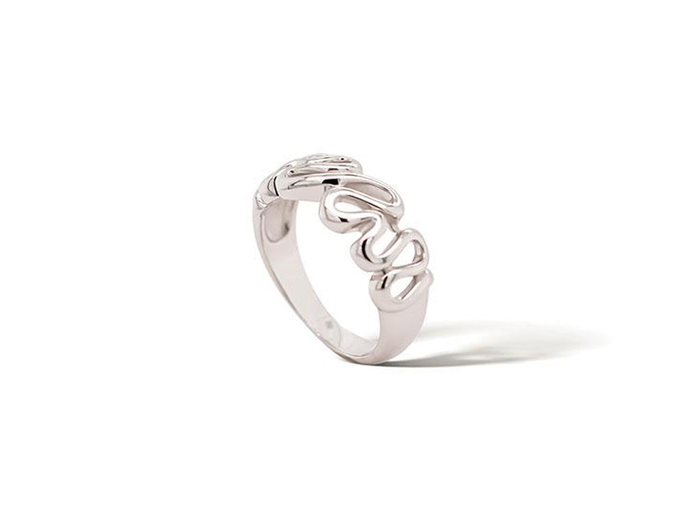 Sterling silver ring, style R5550