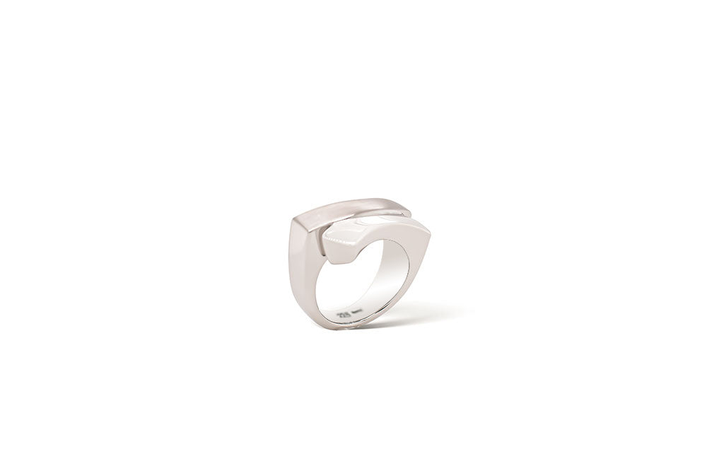 Sterling silver ring, style R2855 - view 2