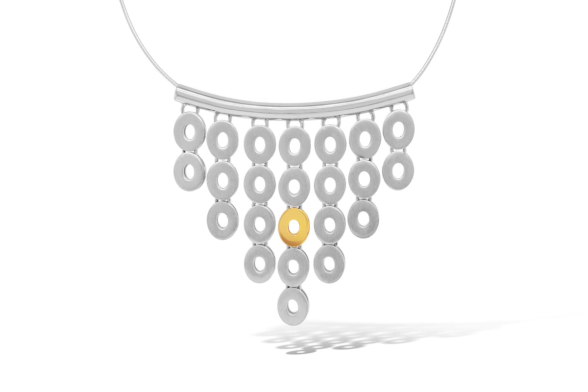 Sterling silver necklace, style P4864
