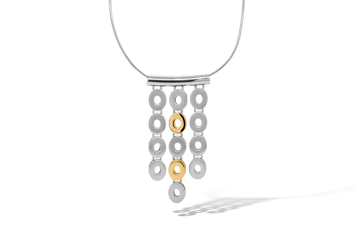 Sterling silver necklace, style P7368