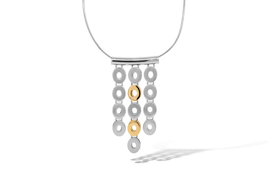 Sterling silver necklace, style P7368