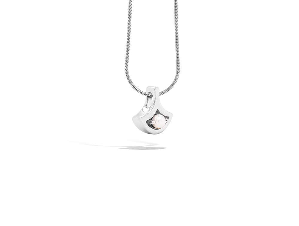 Blue Topaz and Emerald pendant in sterling silver, style P3229 - view 5