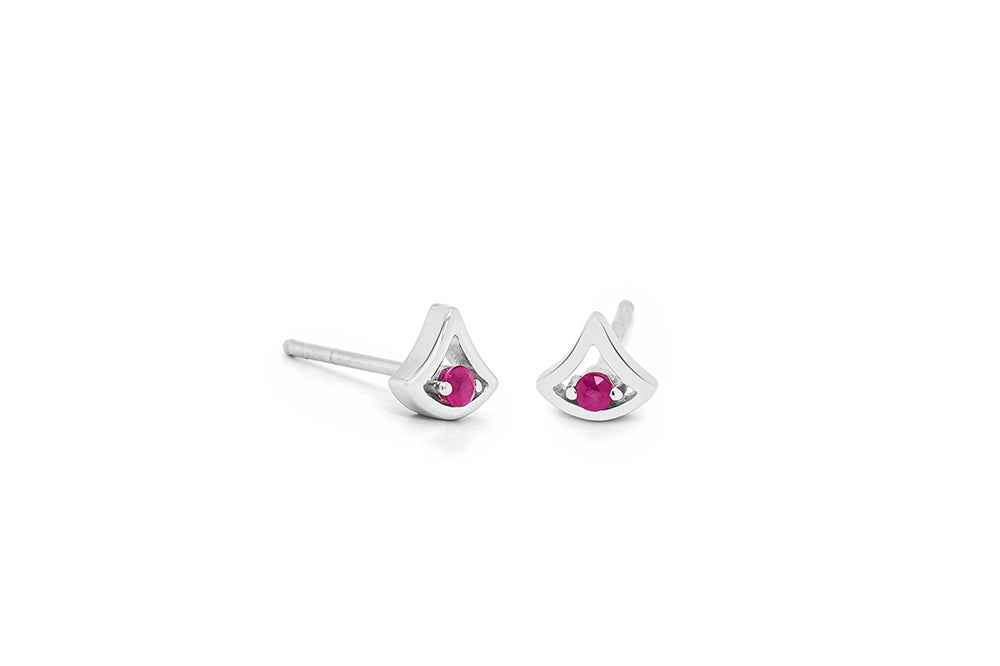 Small Is Beautiful Birthstone Collection E3940 - E3940 July Ruby - Earring