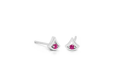 Small Is Beautiful Birthstone Collection E3940 - E3940 July Ruby - Earring