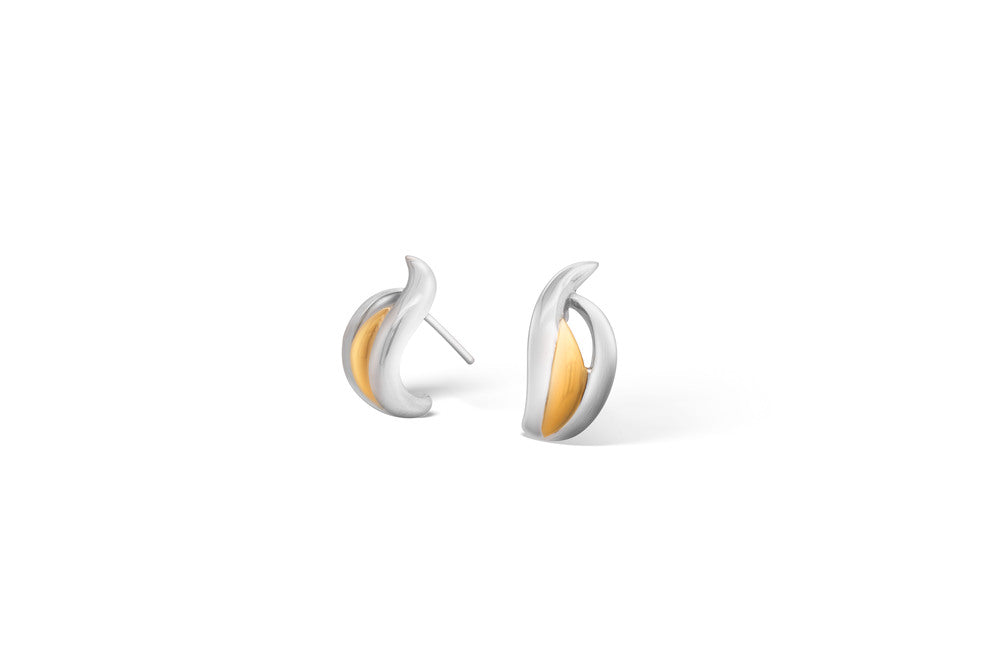 Sterling silver earrings, style E9988