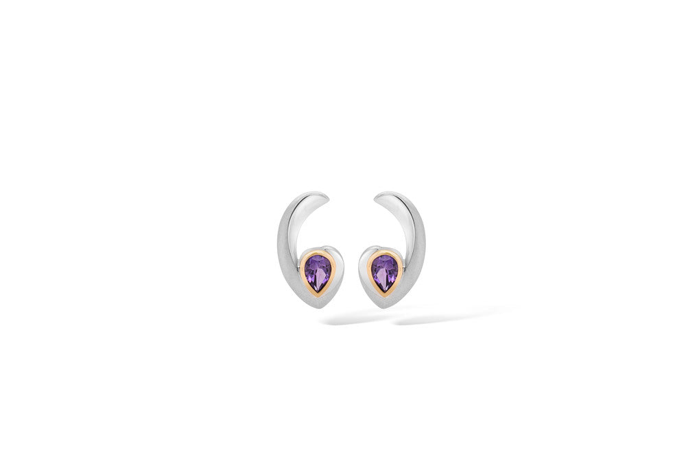 Gemstones Earring E9961 - E9961 AMETHYST