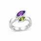 Marquise Gemstone Ring in 925 Sterling Silver | R3959 - view 4