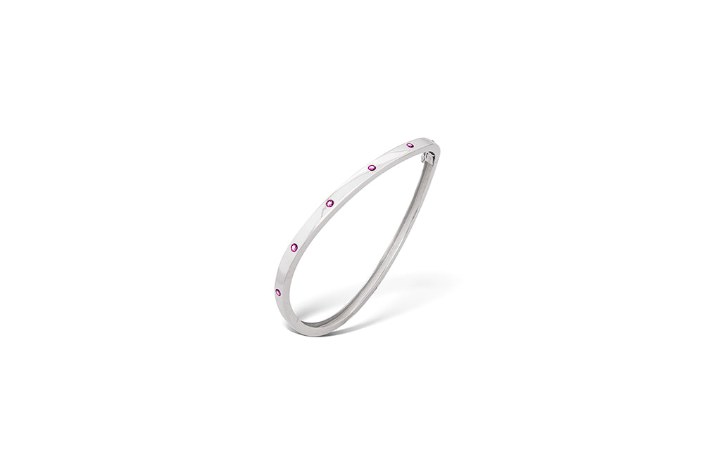 Blue Topaz and Iolite bracelet in sterling silver, style B1326 - view 8