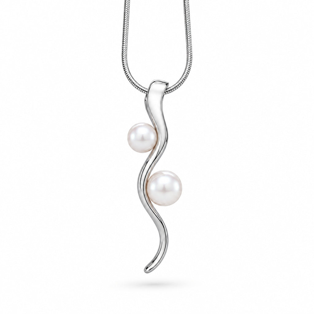 South Sea Pearl pendant in sterling silver, style P4482