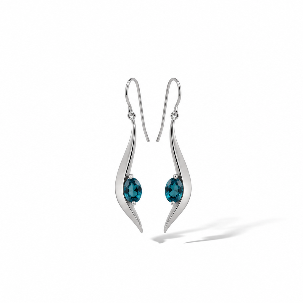 Silver Earrings in 925 Sterling Silver | E9307