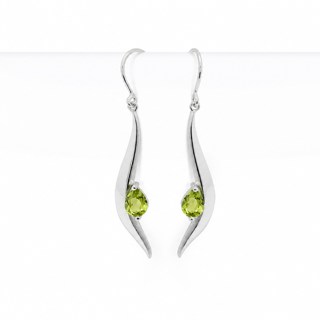 Silver Earrings in 925 Sterling Silver | E9307 - view 6