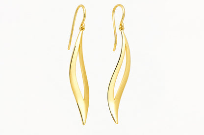 Sterling silver earrings, style E9319