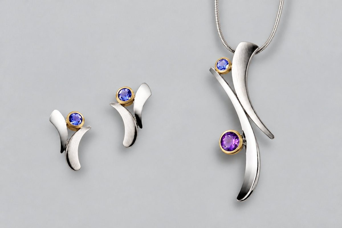 Sticks & Stones Collection Jewelry Set in 925 Sterling Silver | Set P27