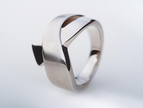 Sterling silver ring, style R5285 - view 2