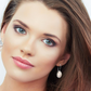 Rose Quartz earrings in sterling silver, style E5492 - view 2