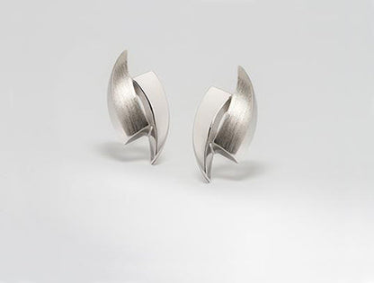 Contemporary Silver Earring E2664 - E2664 - Earring