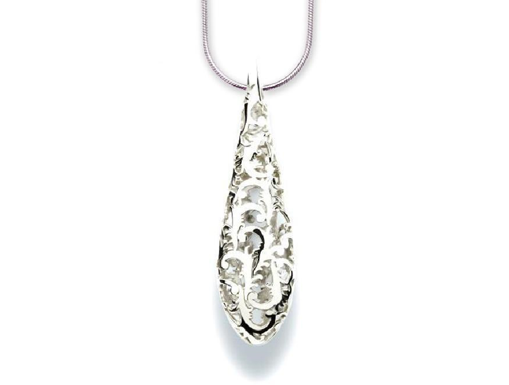 Sterling silver pendant, style N6076