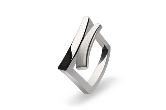 Square Shank Silver Ring R2856 - R2856 - Ring