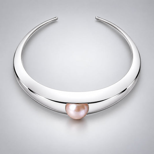 Yellow Pearl bracelet in sterling silver by Joryel Vera, style B1969 - view 2
