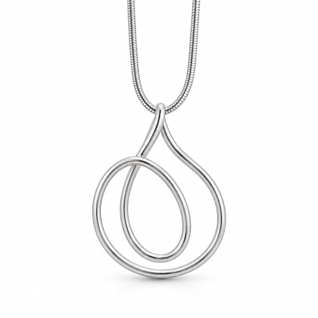 Sterling silver pendant, style P14788