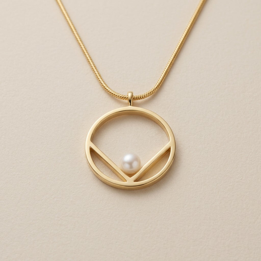 Modern Pearl Pendant | P14499