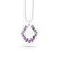 P16518 Multi Color Gemstone Pendant