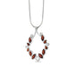 P16518 Multi Color Gemstone Pendant