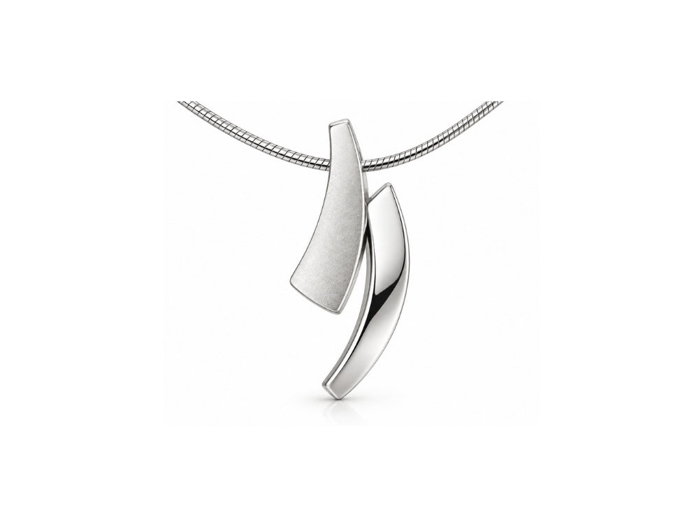 Modern Pendant in 925 Sterling Silver | P3068