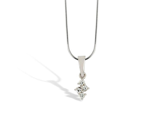 Small Is Beautiful P3223 - P3223 White Topaz - Pendant