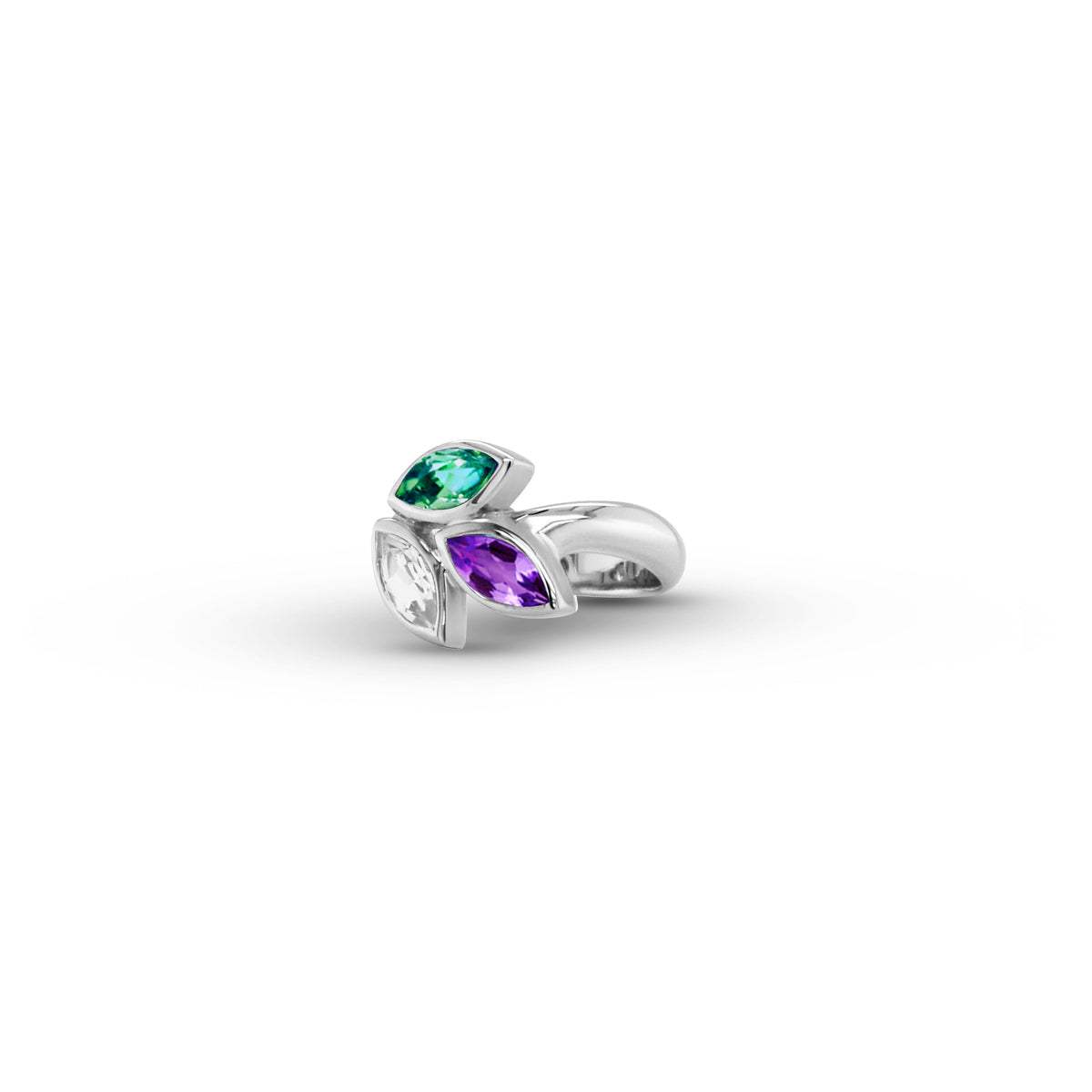 Sterling silver ring, style R3909 - view 5