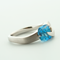 R5825  BLUE TOPAZ RING - Charizzma Jewelry