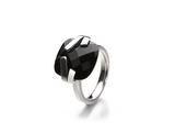 Artistic Black Onyx Ring *R4386 - Ring