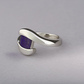 R4657  BAR CUT GEMSTONE RING - Charizzma Jewelry